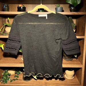 See by Chloé Frilled Top